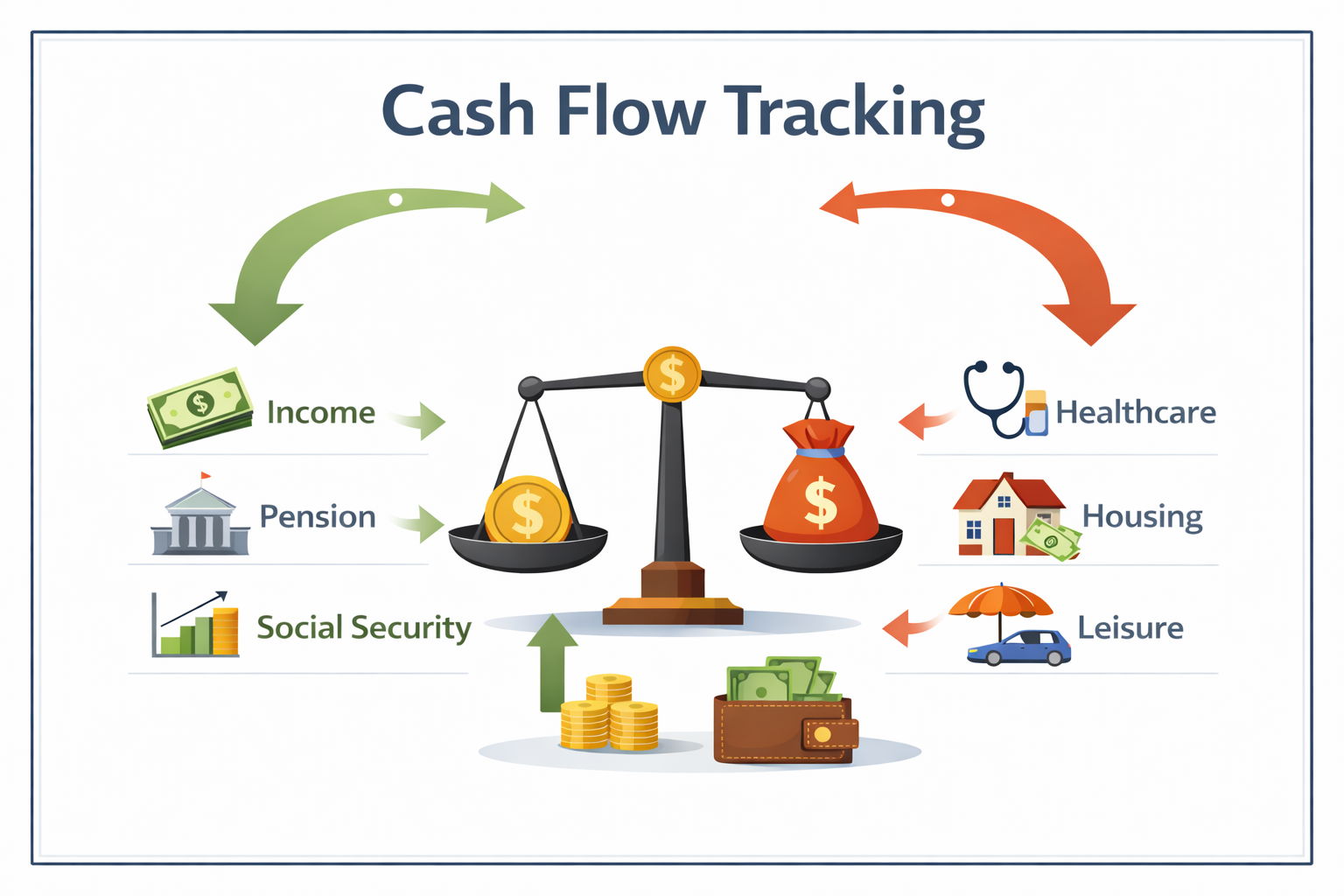 Simplified Cash Flow Tracking for Retirees